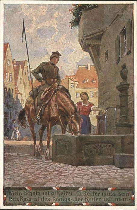 Hey Paul Nr. 37 Volksliederkarte Mein Schatz ist a R