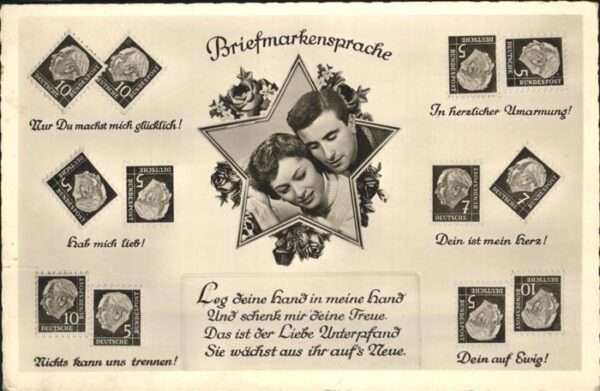 Briefmarkensprache Poesie