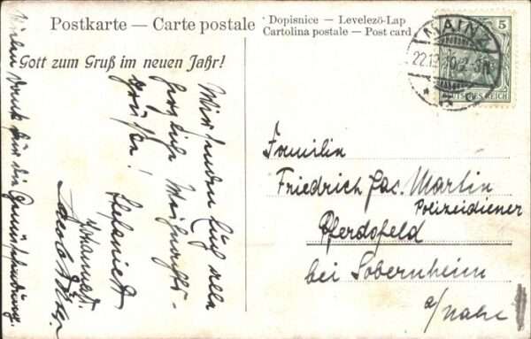 Trompeter Neujahr Uhr – Bild 2