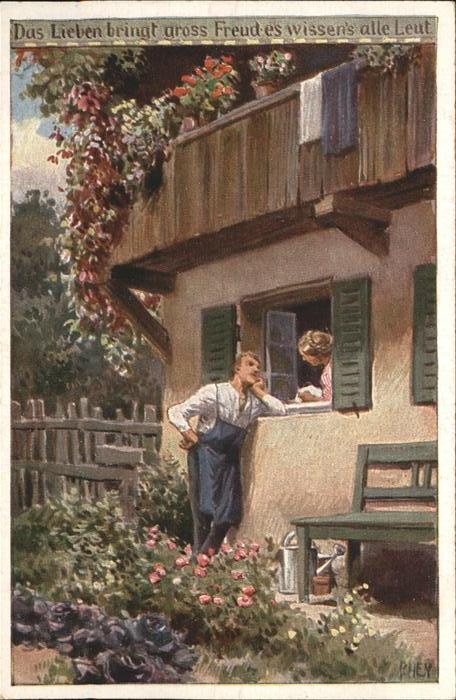 Hey Paul Nr. 75 Volksliederkarte Das Lieben bringt g