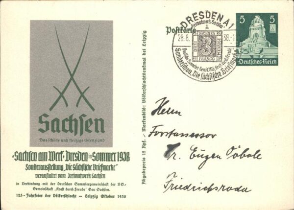 Ausstellung Sachsen Die Sächsische Briefmarke Drese