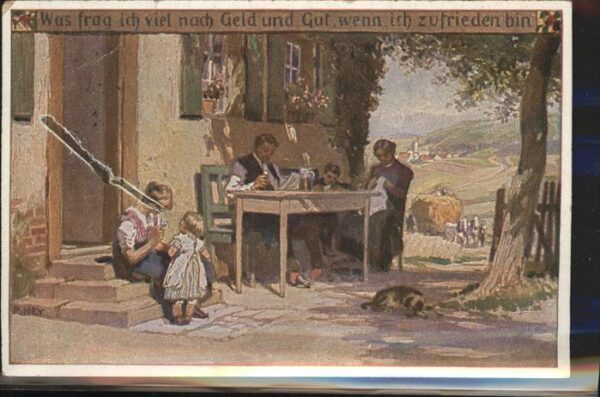 Hey Paul Nr. 51 Volksliederkarte Was frag ich viel n