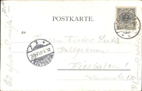 Briefkasten Münchner Kindl Künstlerkarte F. Doubek – Bild 2