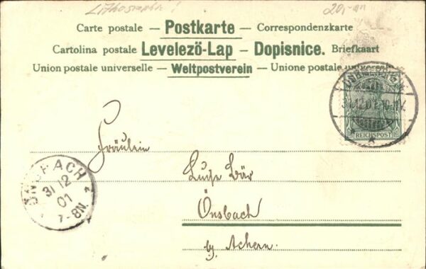 Jahreszahl Neujahr Blumen – Bild 2