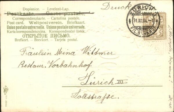 Jahreszahl Neujahr Blumen – Bild 2
