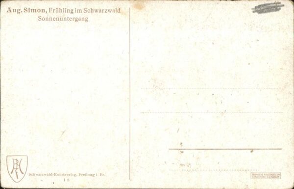 Simon A. Schwarzwaldhaus Sonnenuntergang – Bild 2