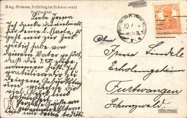 Simon A. Frühling im Schwarzwald Nußbachtal – Bild 2