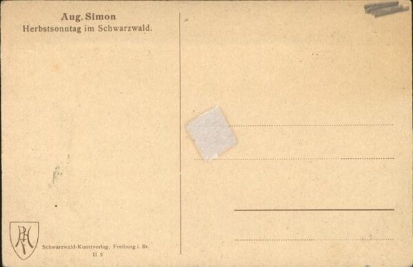 Simon A. Trachten Herbstsonntag – Bild 2