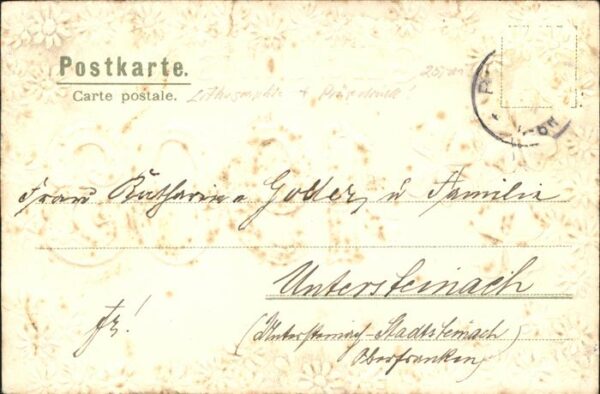 Jahreszahl Neujahr Kleeblätter – Bild 2