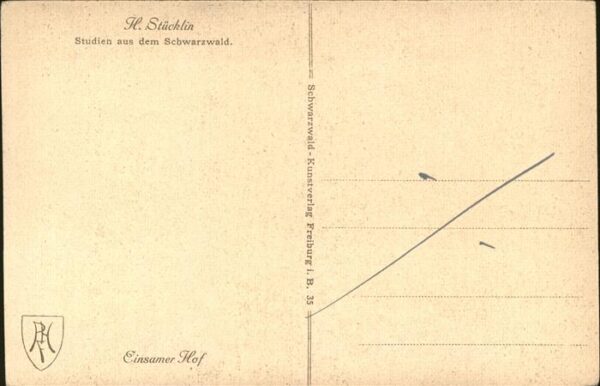 Stuecklin H. Einsamer Hof – Bild 2