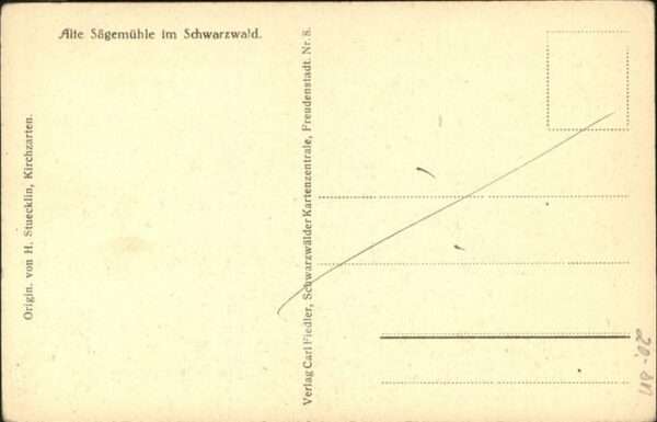 Stuecklin H. Sägemühle Schwarzwald – Bild 2