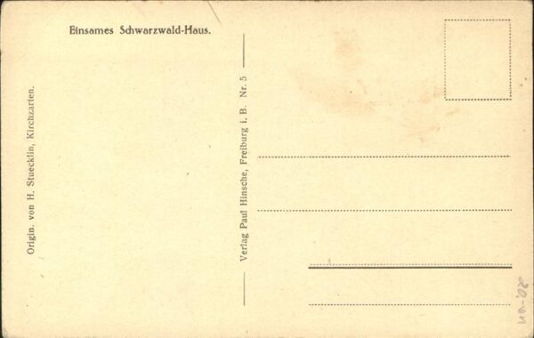 Stuecklin H. Nr. 5 Schwarzwaldhaus – Bild 2