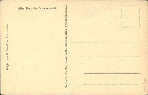 Stuecklin H. Nr. 3 Schwarzwaldhaus – Bild 2