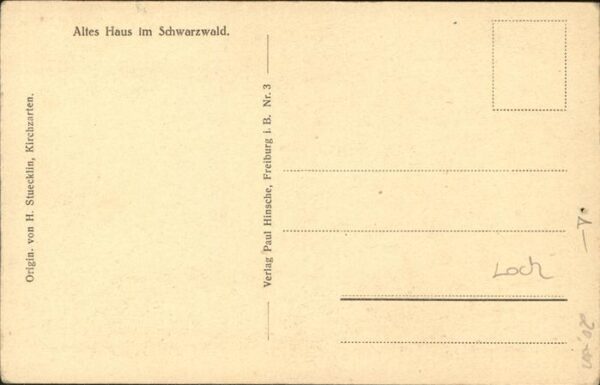 Stuecklin H. Nr. 3 Schwarzwaldhaus – Bild 2