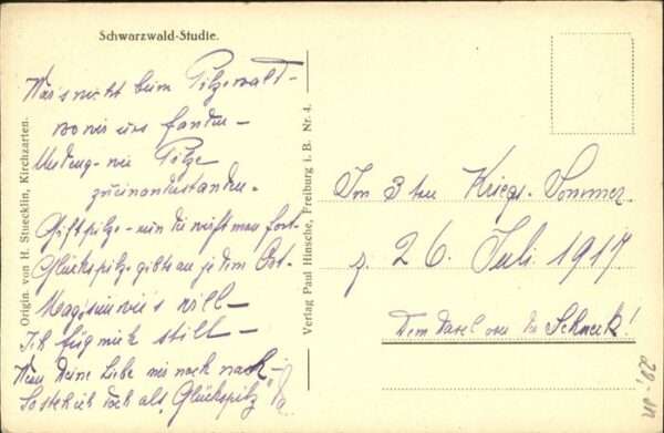 Stuecklin H. Nr. 4 Schwarzwald-Studie – Bild 2