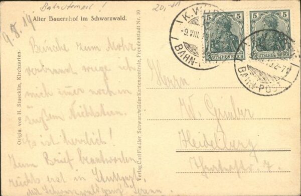 Stuecklin H. Nr. 10 Bauernhof Schwarzwald – Bild 2