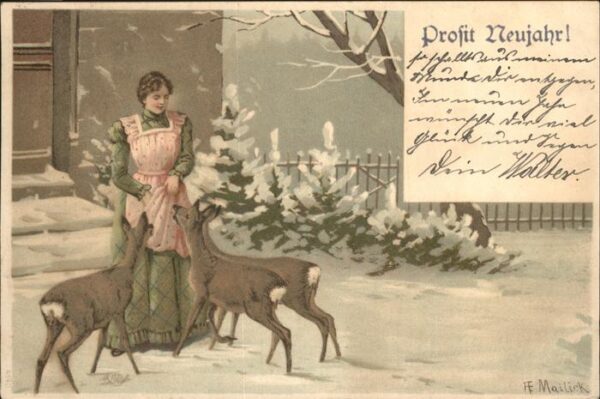 Mailick Neujahr Rehe