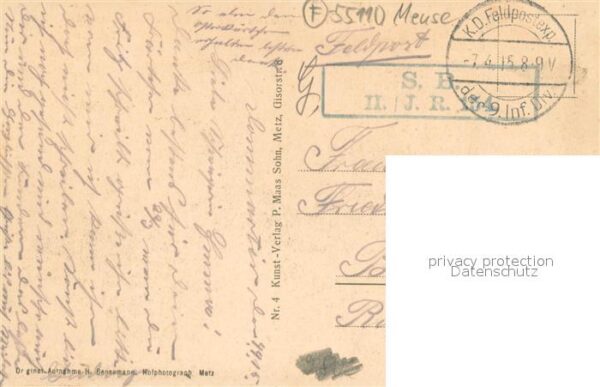 Sivry  55-sur-Meuse Von den Franzosen auf ihrem Rückzug ges – Bild 2