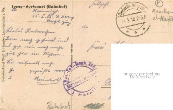 Igney-Avricourt 54 Bahnhof – Bild 2