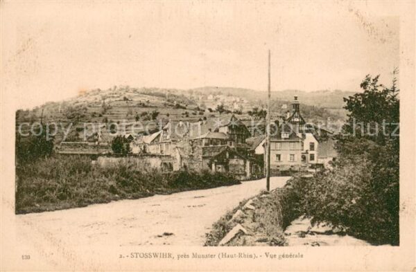 Stossweier Stosswhir Alsace Vue generale