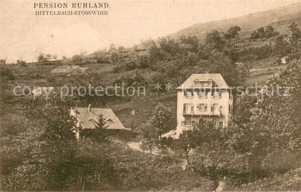 Hittelbach Stosswhir Stossweier Pension Ruhland