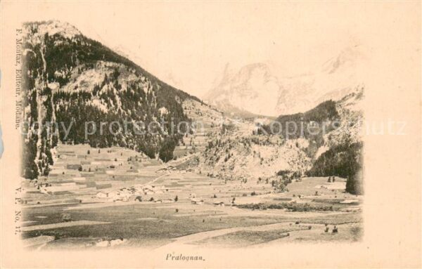 Pralognan-la-Vanoise Teilansicht Talansicht