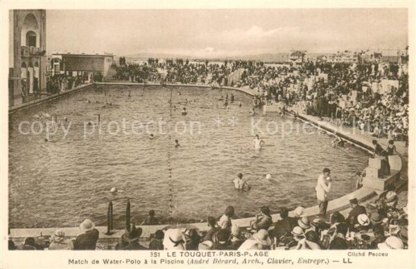 Le Touquet-Paris-Plage Match de Water-Polo a la Piscine