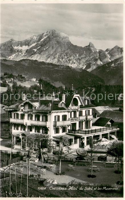 Chesieres Hotel du Soleil et les Muverans