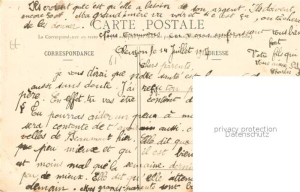 Alencon 61 La Caisse d’Epargne Le Jardin public – Bild 2