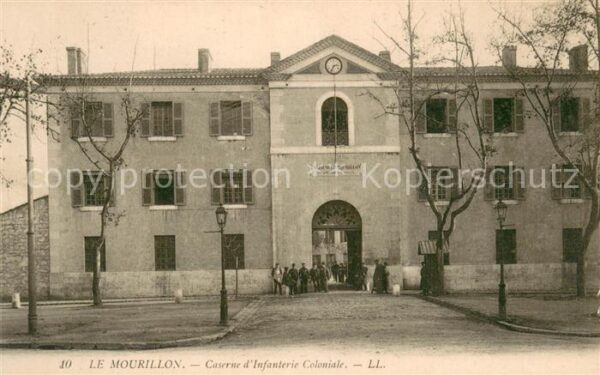 Le Mourillon  Toulon-sur-Mer 83 Var Caserne d’Infanterie Coloniale