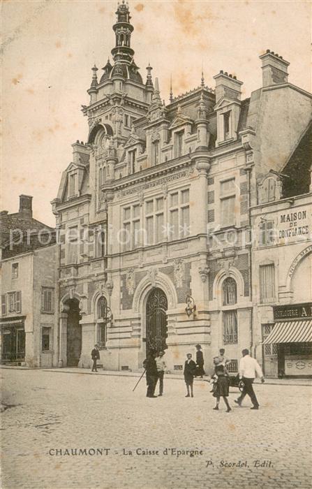 Chaumont 52 Haute-Marne La Caisse d_Epargne