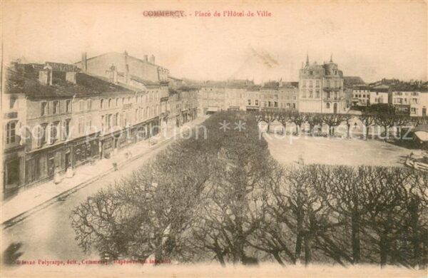 Commercy 55 Meuse Place de l’Hotel de Ville