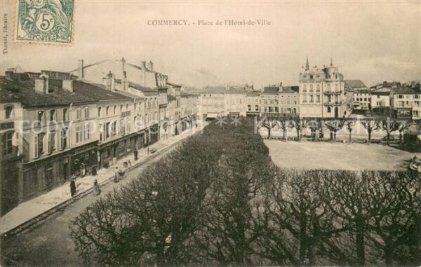 Commercy 55 Meuse Place de l’Hotel de Ville