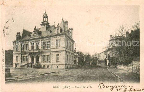 Creil 60 Hotel de Ville