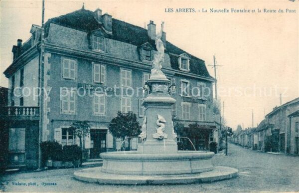 Les Abrets La Nouvelle Fontaine et la Route du Pon