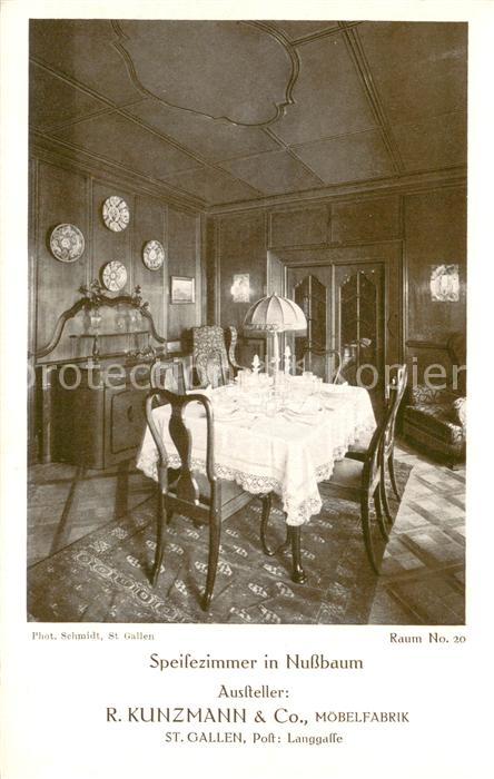 St Gallen SG Raumkunst Ausstellung 1912 Raum No 20 S