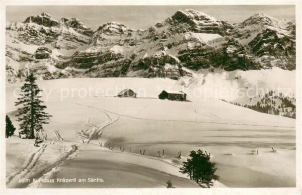 Urnasch AR Alpenkurhaus Krätzerli am Säntis
