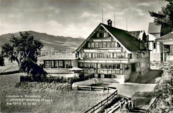 Hemberg SG Gasthaus und Ferienheim zur Sonne