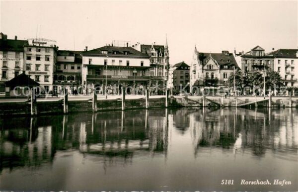 Rorschach Bodensee Hafenpartie