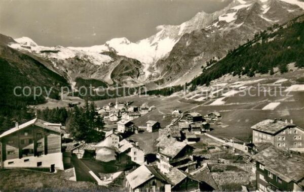 Saas-Fee Feegletscher Allalinhorn Alphubel Täsch