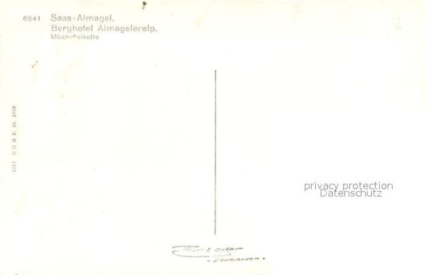 Almagell VS Berghotel Almageleralp Mischabelkette – Bild 2