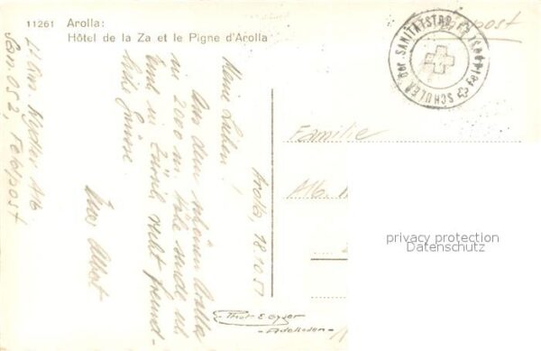 Arolla VS Hotel de la Za et le Pigne d_Arolla – Bild 2