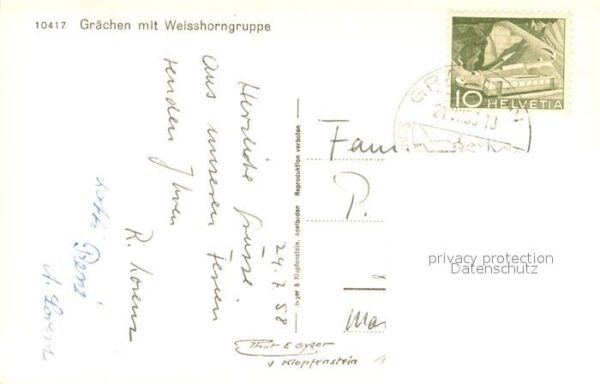 Graechen VS mit Weisshorngruppe – Bild 2
