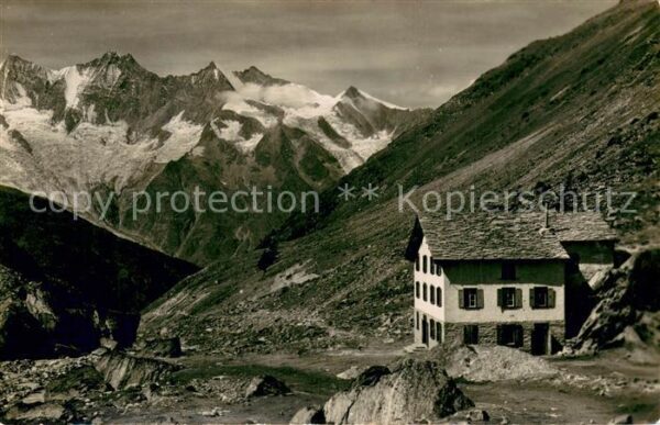 Almagell VS Berghotel Almageleralp mit Mischabelket