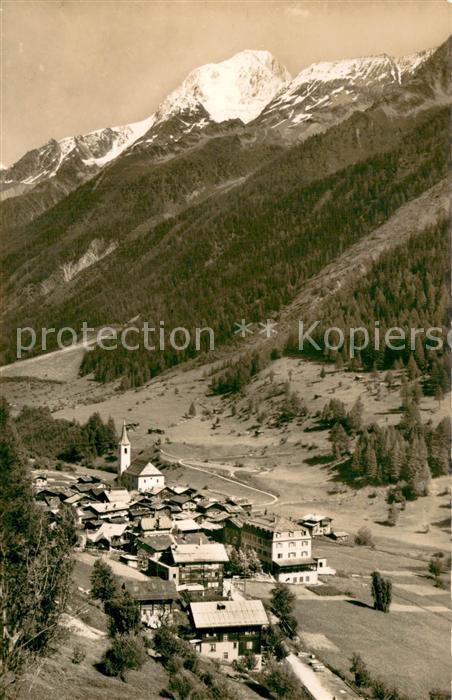 Kippel VS im Lötschental mit Bietschhorn