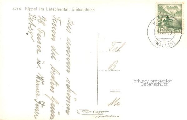 Kippel VS im Lötschental mit Bietschhorn – Bild 2