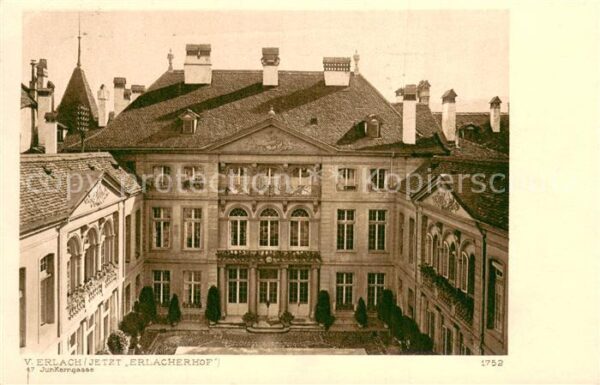 Bern BE Erlacherhof Junkerngasse