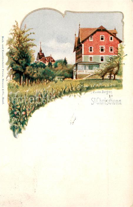 St Chrischona Haus Zu den Bergen