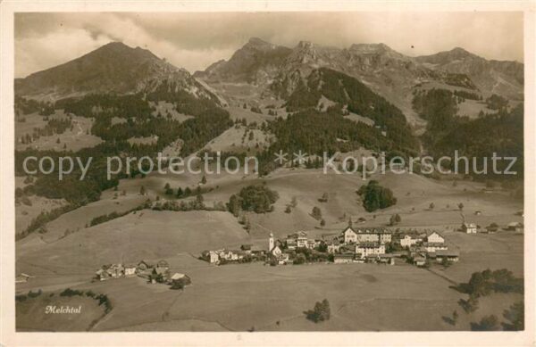 Melchtal Fliegeraufnahme