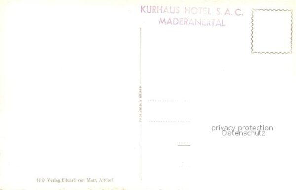 Maderanertal Hotel SAC Alpenclub – Bild 2